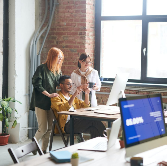 Team at work